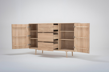 Fawn Skåp 180 med öppna dörrar och lådor