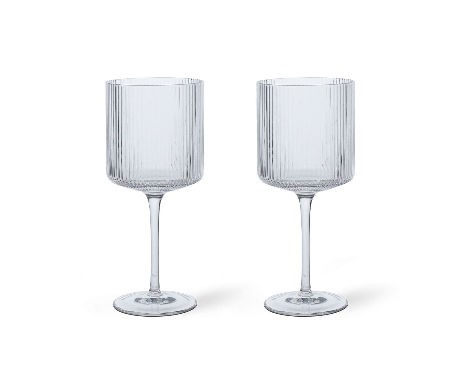 Ripple Rödvinsglas i utförandet Clear