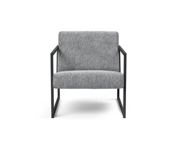 Vikko Fåtölj med armstöd i tyget 565 Twist Granite