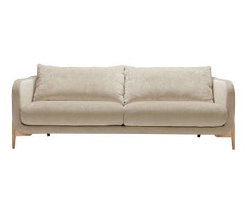 Jenny Soffa 3-Sits i tyget Elyot 1 Natural
