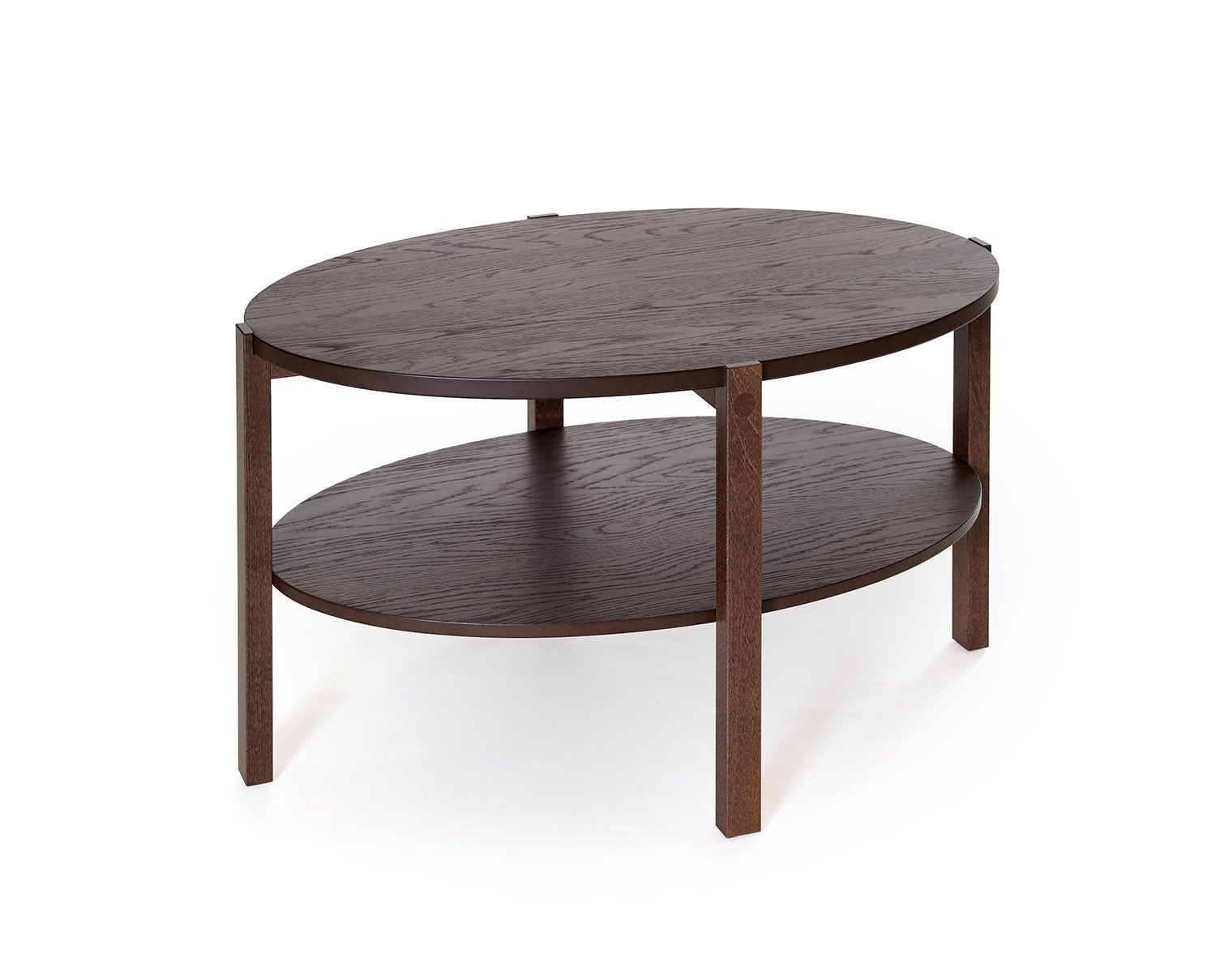 Solo Soffbord 90 i rökt ek