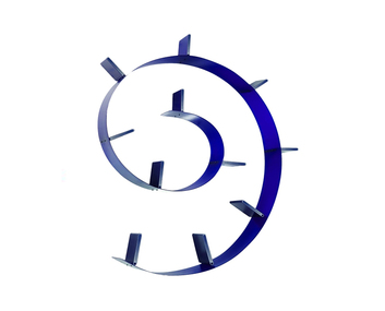 Bookworm Bokhylla 11 Koboltblå