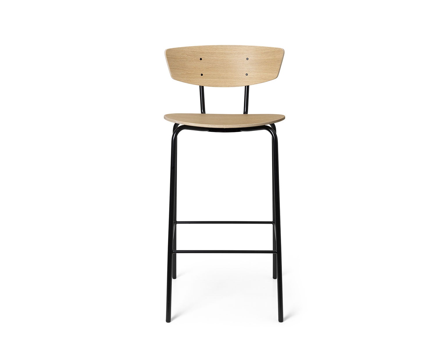 Herman Barstol med sitthöjd 64 centimeter i vitoljad ek