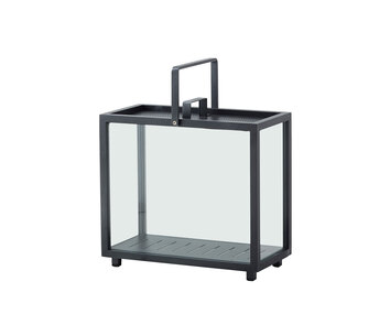 Lighthouse Lykta Rektangulär Lava Grey