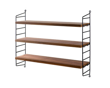 String Pocket Valnöt / Svart
