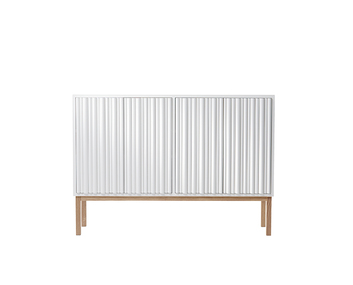 Collect 2013 Skåp Lågt Vit / Vitoljad Ek