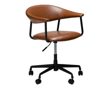 Rover Skrivbordsstol PU Vintage Ljusbrun Dan-Form