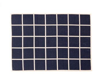 Criss Pläd i färgen Dark Blue