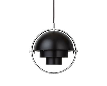 Multi-Lite Pendel Small | Krom, Black Semi Matt