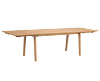 Melfort Matbord 180 med tilläggsskivor