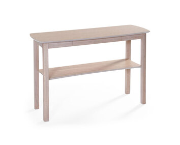 Marathon Avlastningsbord Vitpigmenterad Ek