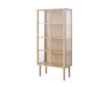 Bolia-Cana-Glass-Cabinet-White-Pigmented-Oak-173x80