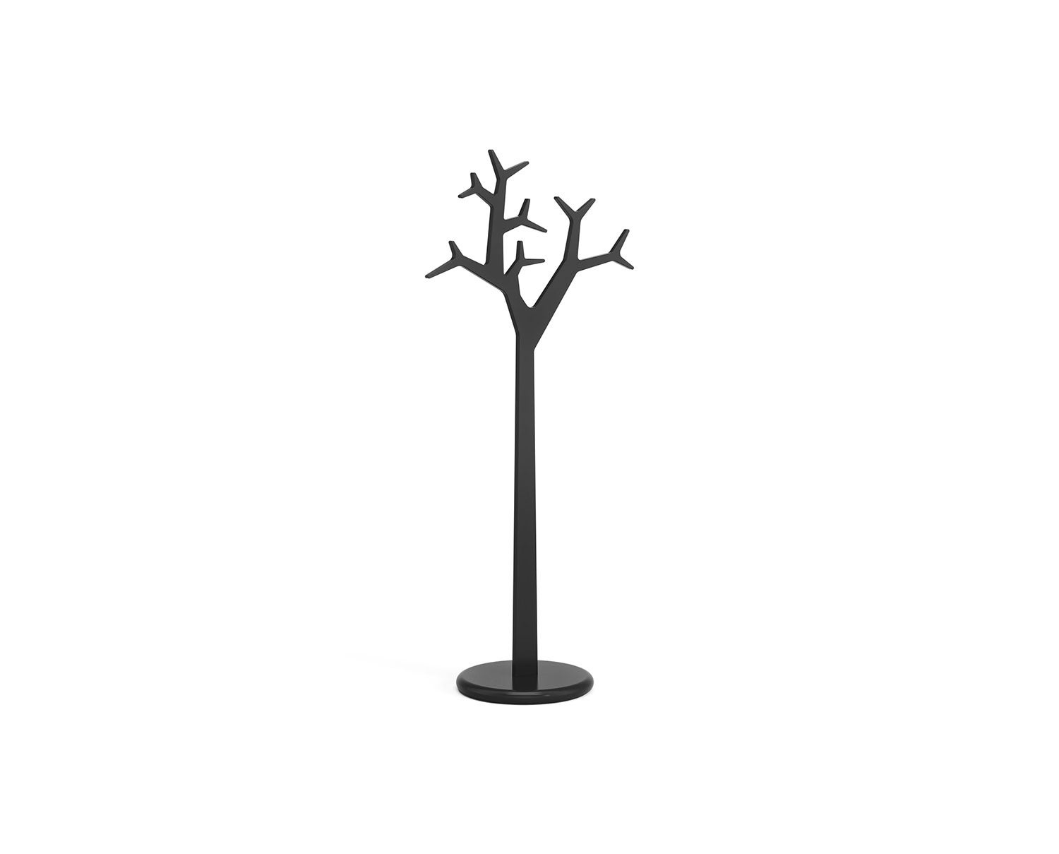 Mini Tree Inredningsdetalj / smyckeshållare i svartlackat stål. Designad efter ikonen Tree från Swedese.