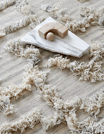 Miljöbild Rio matta ivory/ melange från Classic Collection