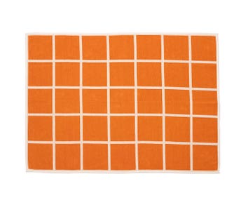 Criss Pläd i färgen Pale Orange