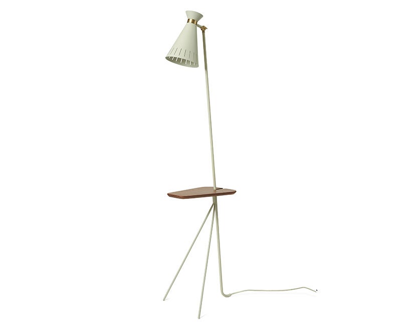 Cone Golvlampa med bord Warm White