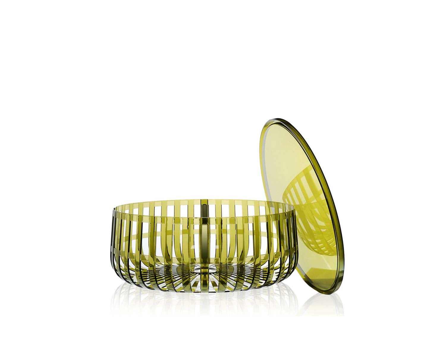 Panier-skål-8860-X5-DGreen-2-Kartell