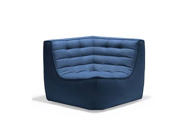 N701 Soffa Hörn Tyg Blue