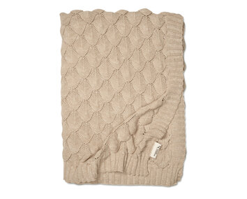 Gems pläd beige från Classic Collection