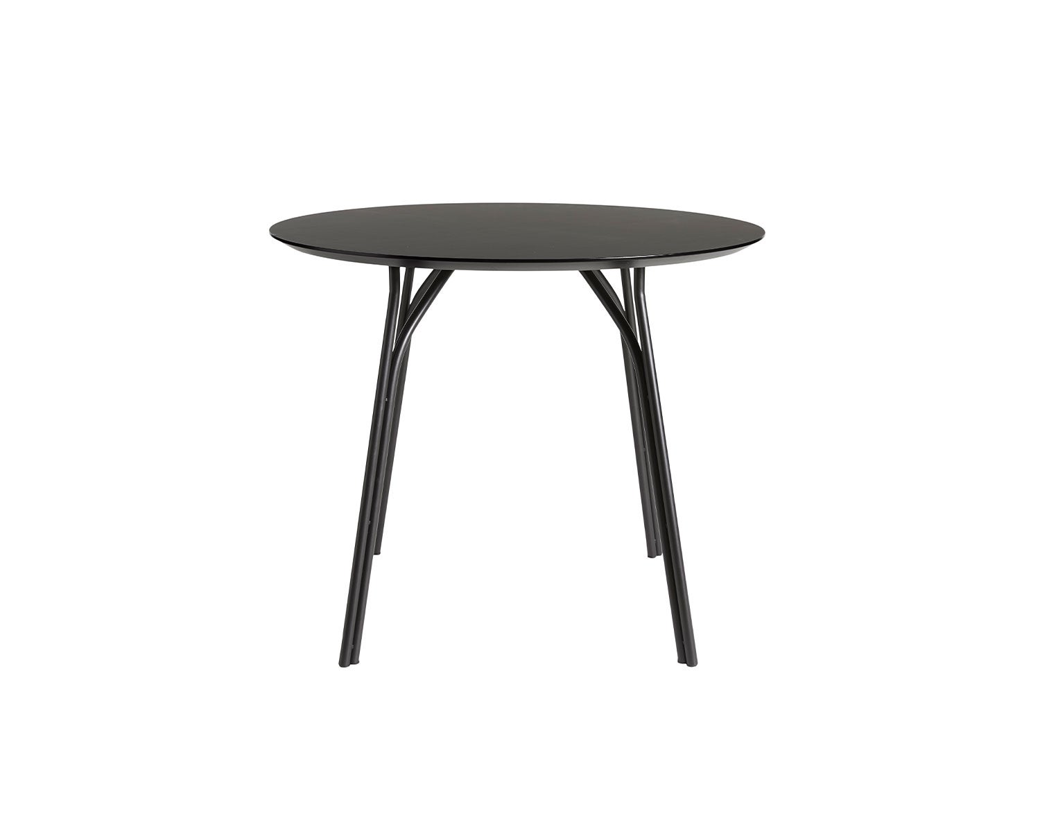 Tree-Matbord-90-Svart-Svart