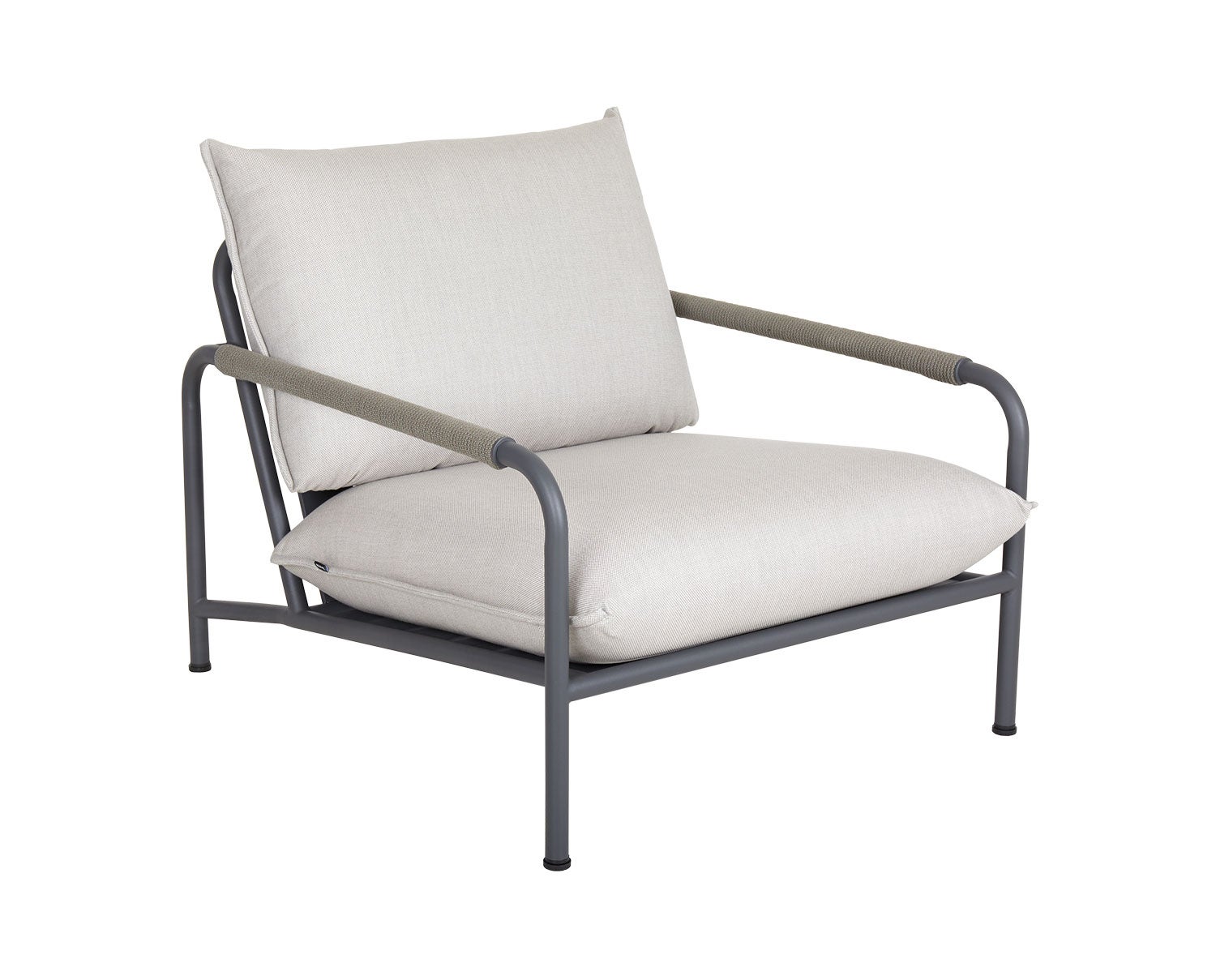 Lerberget Fåtölj Grå