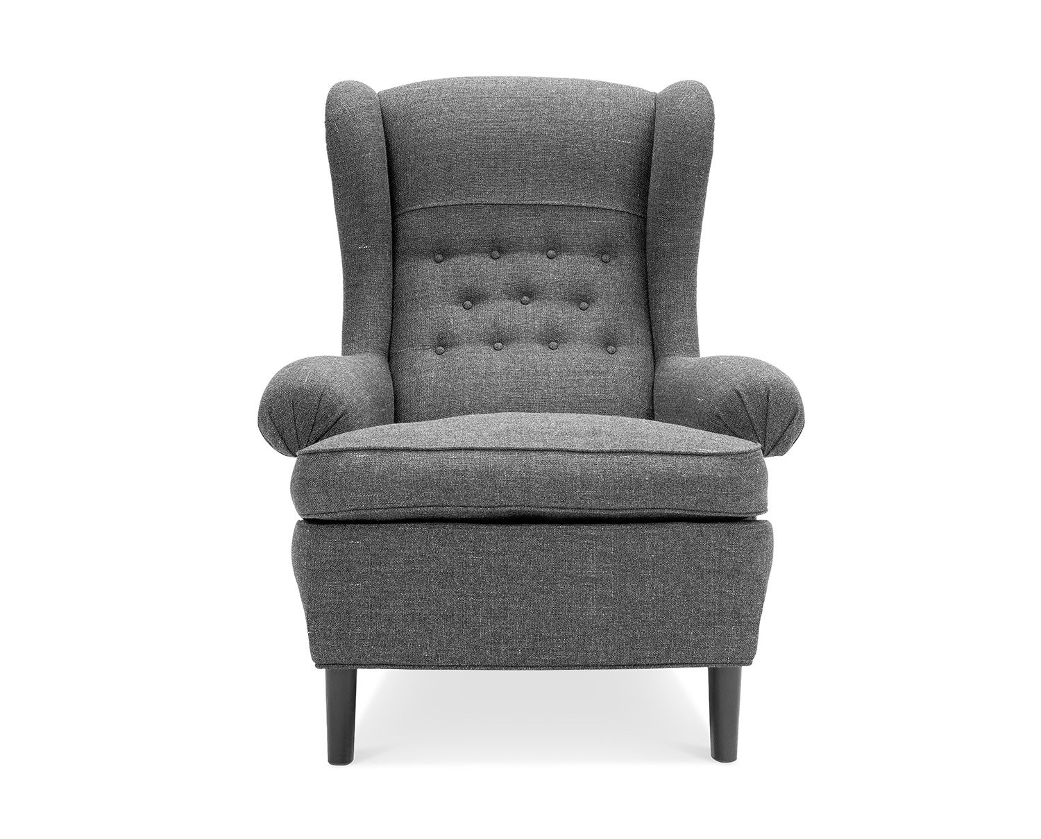 Häggbom fåtölj med lös plymå