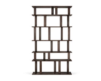 Block Hylla i mahogny i färgen Espresso Brown