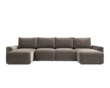 Innovation-Norum-Sofa-Bed-U-Shape-Chunky-Arms-411-Esina-Cedar-Brown