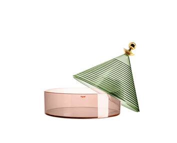 Trullo Skål | Green Sage /Pink