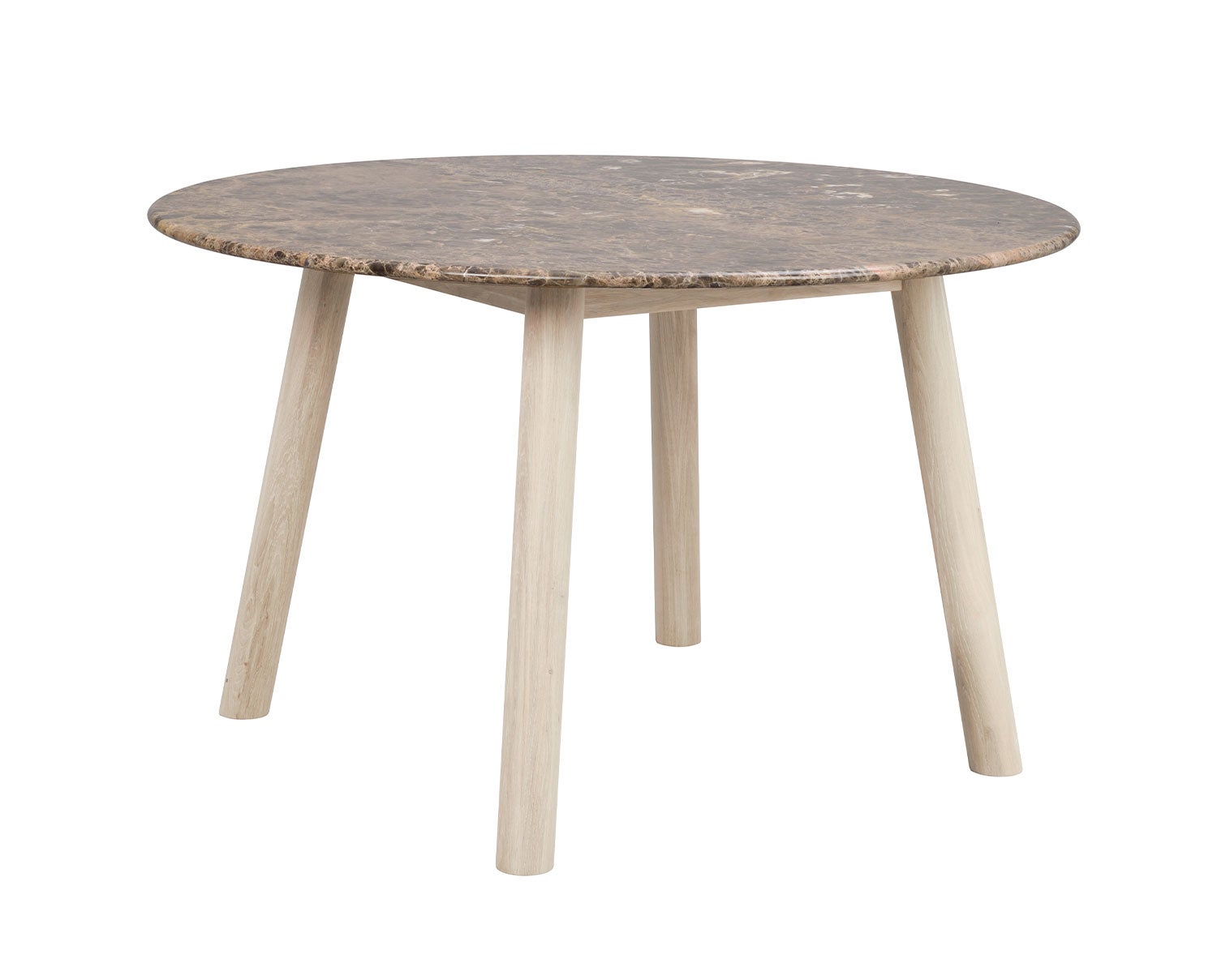 Taransay-Matbord-Brun-Marmor-Vitpigm-Ek