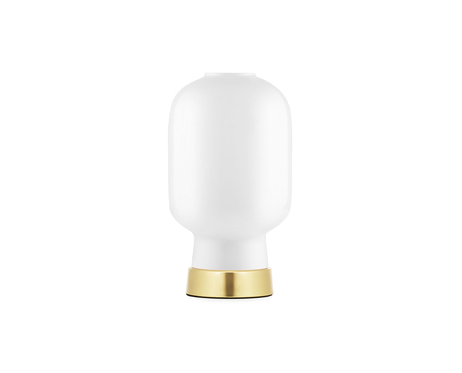 Amp-Bordslampa-White-Brass