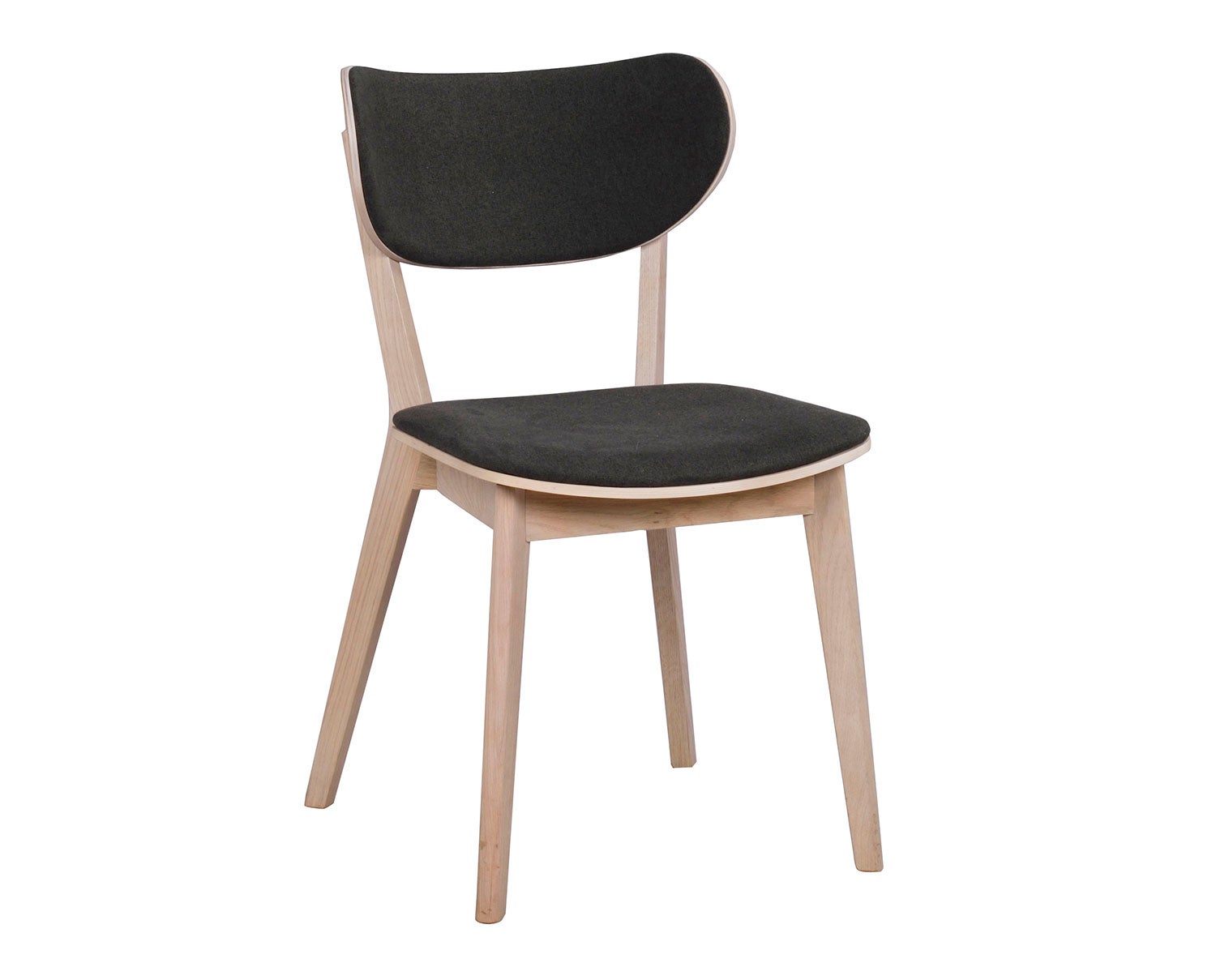 Kato Stol | Vitpigmenterad ek, mörkgrå