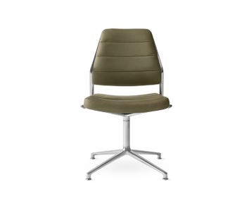 Vipp-454-Swivel-Chair-Bosco-Green-Leather-Gliders