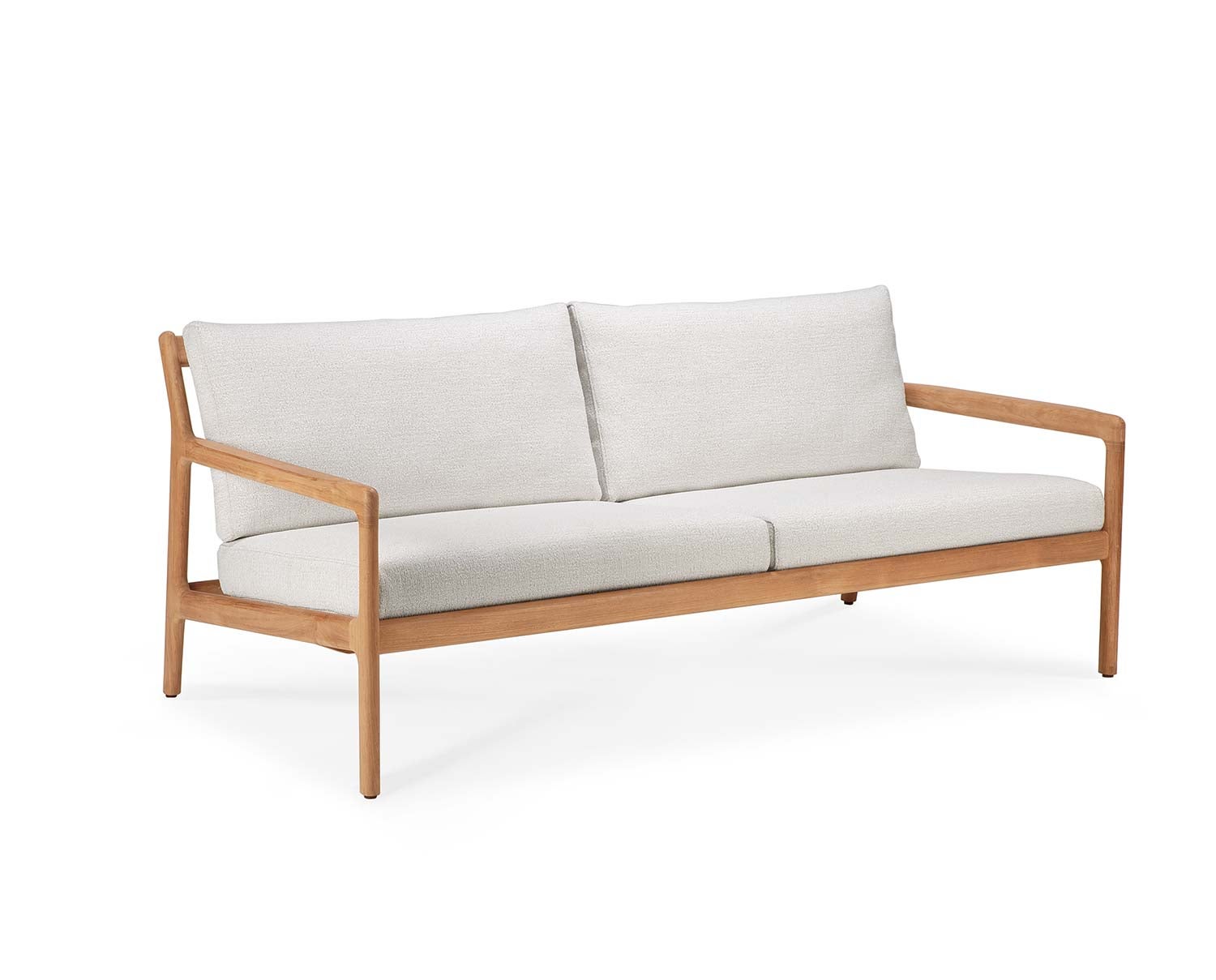 Jack utomhussoffa till din uteplats! Tillverkad i teak med klädsel Offwhite från Ethnicraft. 