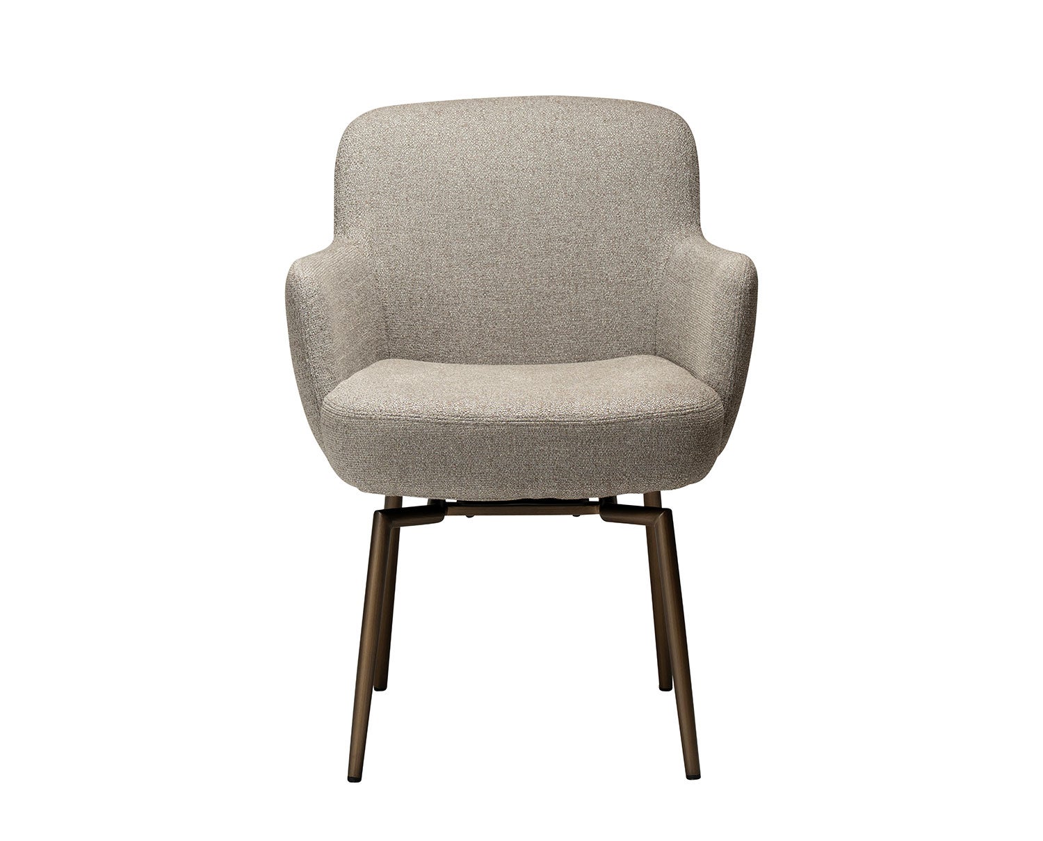 Dan-Form-Ethos-Arm-Chair-Pebble-Earth-Boucle-Antique-Brass-1