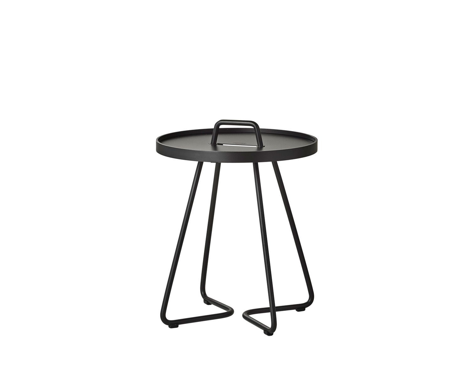 On-the-move sidobord | X-small | Black