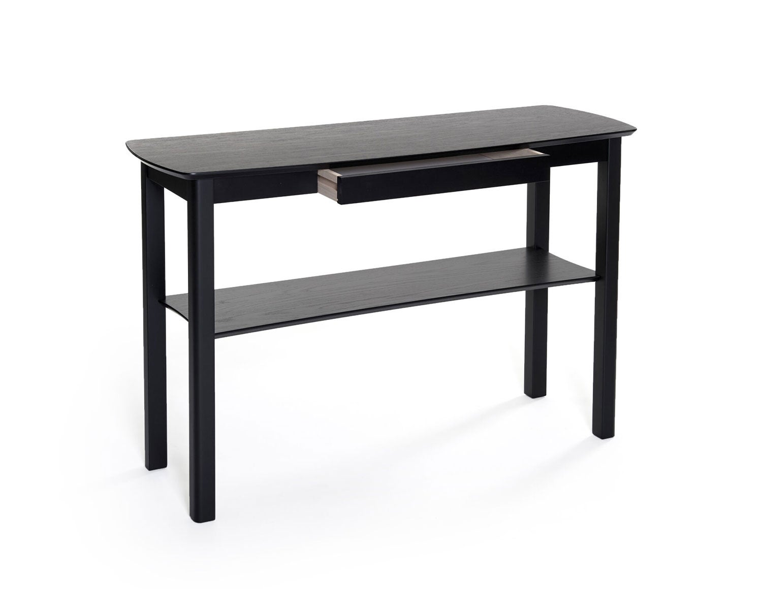 Marathon Avlastningsbord Svartbetsad Ek