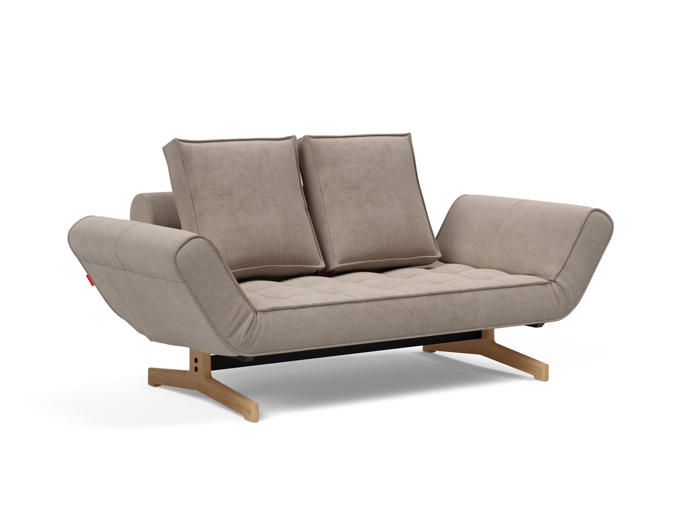 Ghia bäddsoffa | 318 Cordufine Beige, Ekram