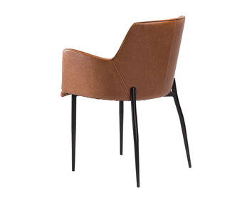 Rombo Karmstol Ljusbrunt Konstläder