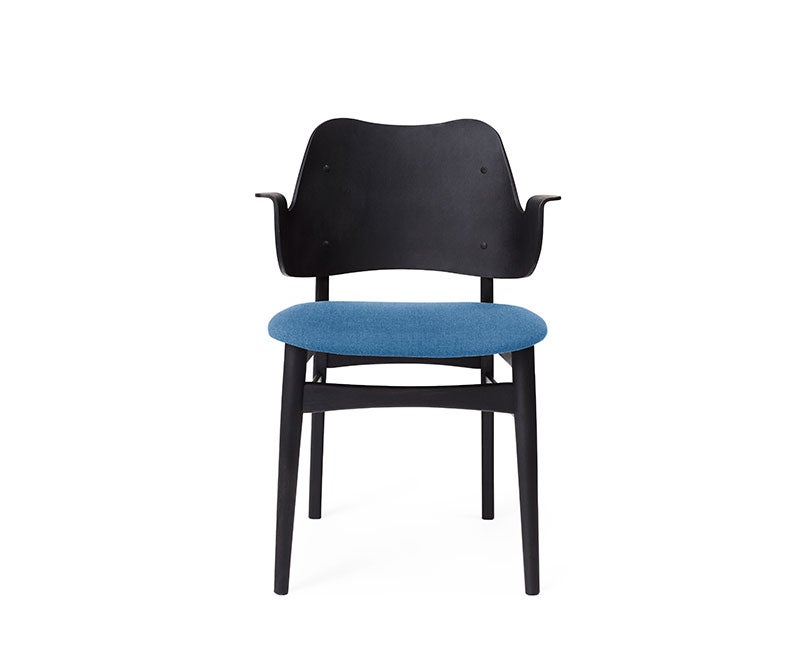 Gesture Stol klädd i Sea Blue