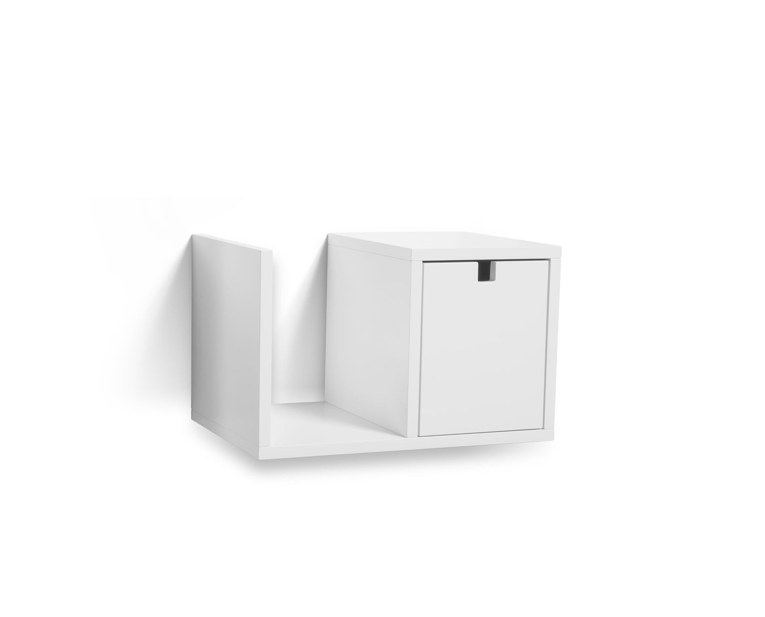 Falsterbo Sängbord Vägghängt Vitlack