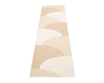 Framsida på Hill Gångmatta Vanilla/Beige 70x270