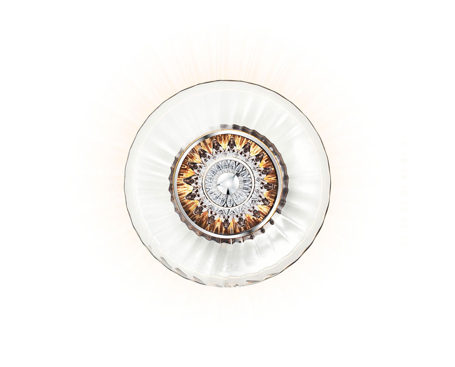 New-Wave-Optic-vägglampa i färgen Clear, med Eyeball