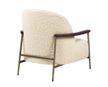 Sejour_LoungeChair_WithArmrest_Conic_AntiqueBrass_AmericanWalnut_Dedar_Artemidor_Agnello