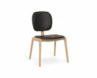 Stol | Läder Black 93