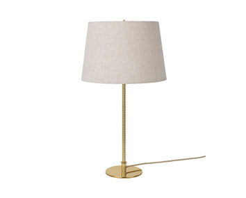 9205 Bordslampa Canvas Mässing