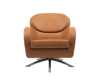 Sting fåtölj i läder från Brunstad