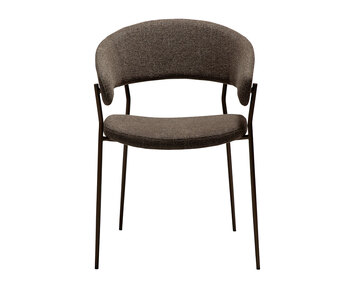 Dan-Form-Reboot-Chair-Major-Brown-Boucle-Antique-Brass-1