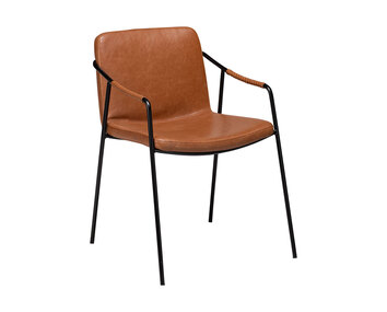 Boto Karmstol Ljusbrunt Konstläder