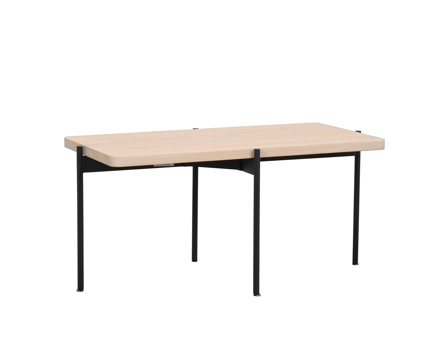 Shelton Soffbord 95x50 Vitpigmenterad Ek